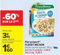 Fleury Michon - Plat Préparé offre à 3,99€ sur Carrefour Contact