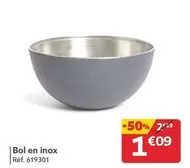 Bol En Inox offre à 1,09€ sur Gifi