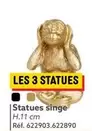 Statues Singe offre sur Gifi