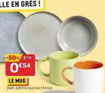 Le Mug offre à 0,54€ sur Gifi