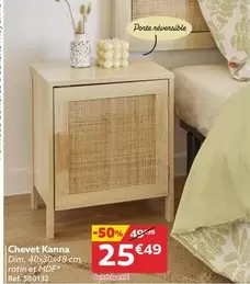 Dim - Chevet Kanna offre à 25,49€ sur Gifi