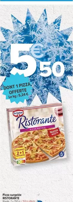 Dr. Oetker - Pizza Ristorante offre sur Carrefour Drive