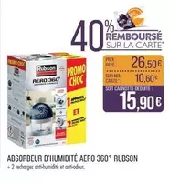 Promo - Absorbeur D'humidité Aero 360° offre à 26,5€ sur Supermarché Match