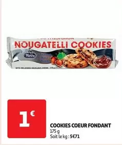 Merba - Cookies Coeur Fondant offre à 1€ sur Auchan Supermarché