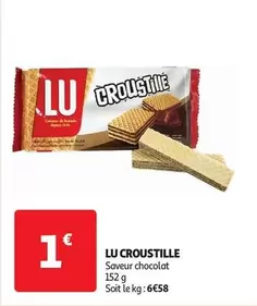 Lu - Croustille offre à 1€ sur Auchan Supermarché