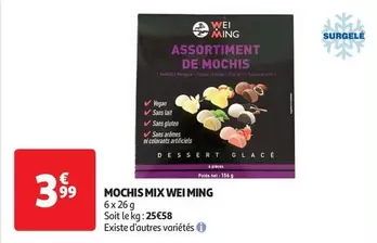 Mix - Mochis offre à 3,99€ sur Auchan Supermarché