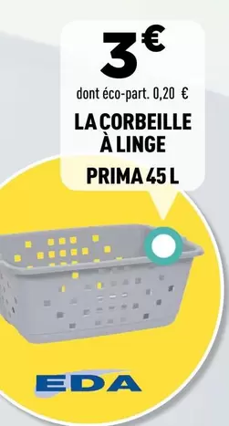 Eda - La Corbeille A Linge offre à 3€ sur Centrakor