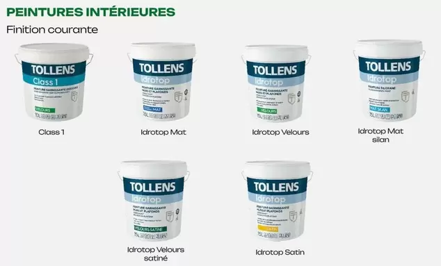 Tollens - Peintures Intérieures  offre sur Zolpan