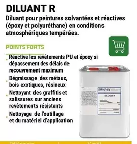 Zolpan - Diluant R offre sur Zolpan