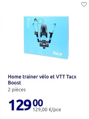 Boost - Home Trainer Vélo Et Vtt Tacx offre à 129€ sur Action