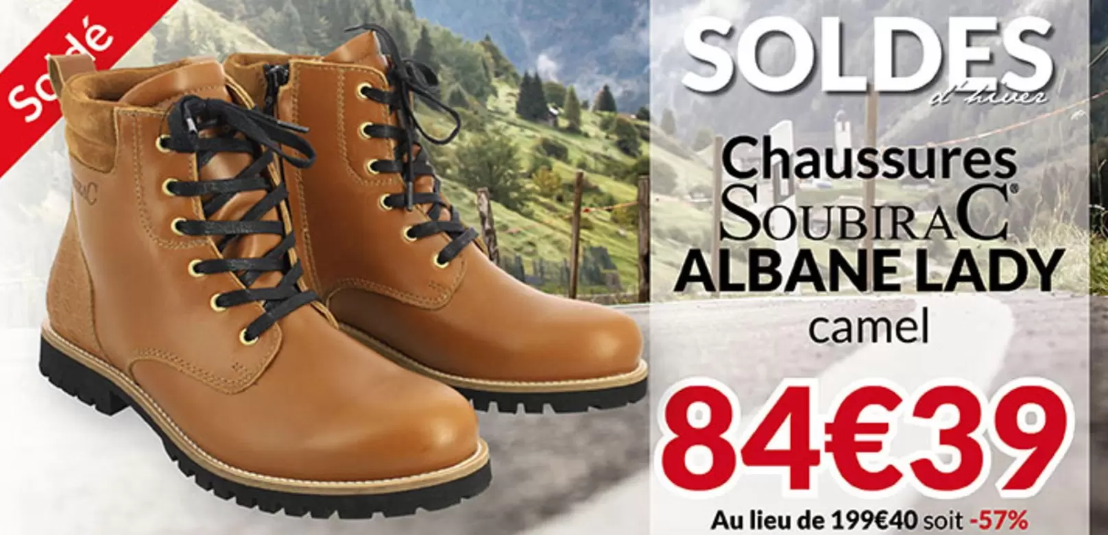 Albane Lady - Chaussures Soubirac  offre à 84,39€ sur Cardy