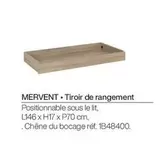 Mervent Tiroir De Rangement offre sur Gautier