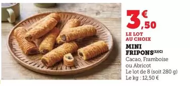 Mini Fripons offre à 3,5€ sur U Express