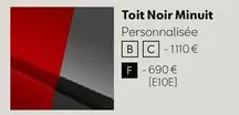 Toit Noir Minuit offre à 690€ sur SEAT