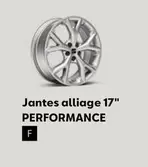 Jantes Alliance 17" Performance offre sur SEAT