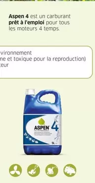 Assen 4 Un Carburant Prêt À L'Emploi Pour Tous Les Mouteurs 4 Temps offre sur Point Vert