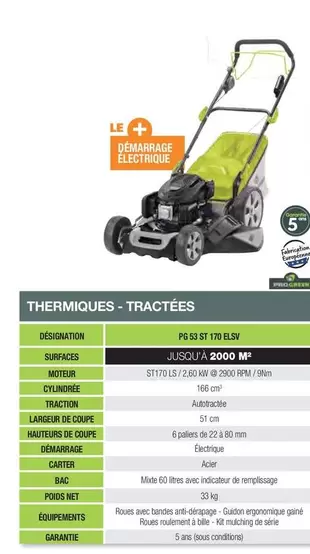 Thermiques-Tractees offre sur Point Vert