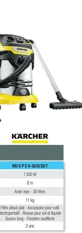 Kärcher - Wd 6 P S V   offre sur Point Vert