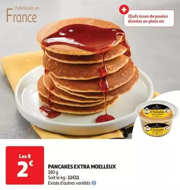 Pancakes Extra Moelleux offre à 2€ sur Auchan Hypermarché