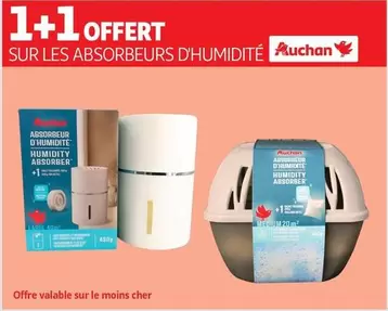 Auchan - Sur Les Absorbeurs D'humidité offre sur Auchan Hypermarché