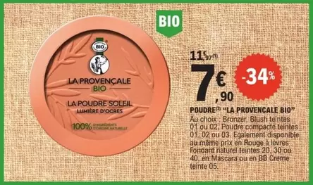 Poudre offre à 7,9€ sur E.Leclerc