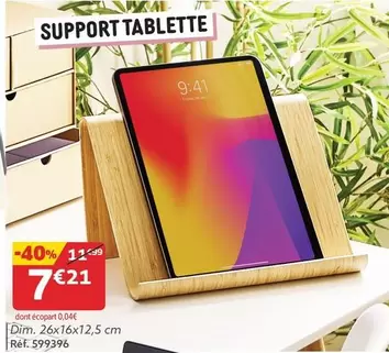 Support Tablette offre à 7,21€ sur Gifi