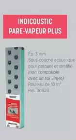 Indicostic Pare-Vapeur Plus offre sur Quéguiner