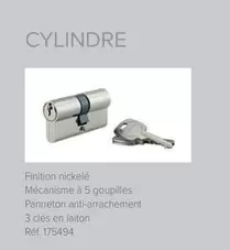 Cylindre offre sur Quéguiner