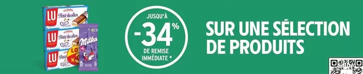 Lu - Sur Une Sélection De Produits offre sur Intermarché Express