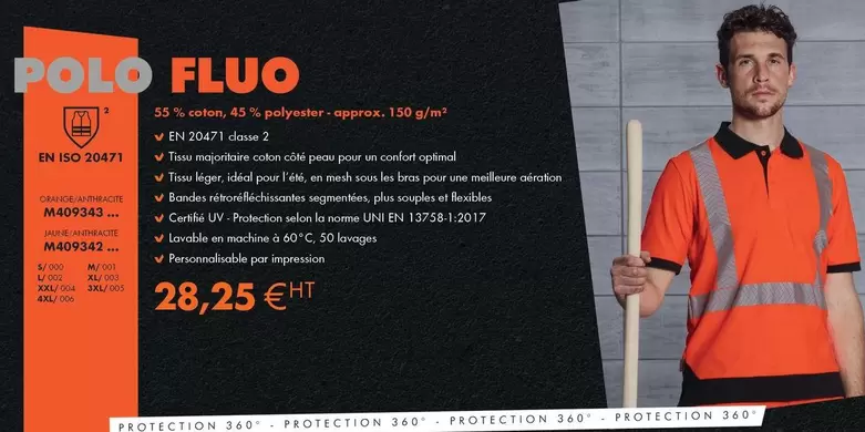 Polo Fluo offre à 28,25€ sur Würth