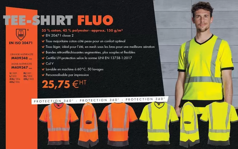 Tee Shirt Fluo offre à 25,75€ sur Würth