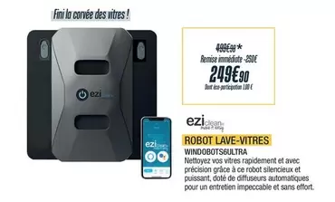 Eziclean - Robot Lave Vitres WINDOBOTS6ULTRA offre à 249,9€ sur Proxi Confort