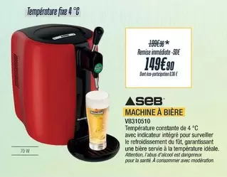 Seb - Machine À Bière VB310510 offre à 149,9€ sur Proxi Confort