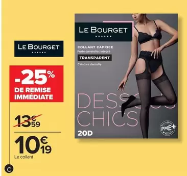 Le Bourget - Collant Caprice offre à 10,19€ sur Carrefour Market