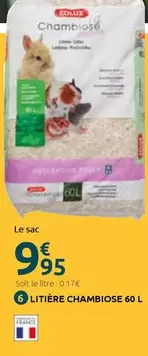 Zolux - Litière Chambiose offre à 9,95€ sur Mr Bricolage