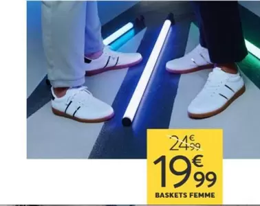 Baskets Femme offre à 19,99€ sur DistriCenter