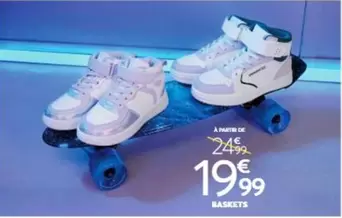 Baskets offre à 19,99€ sur DistriCenter