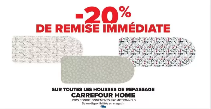 Carrefour - Sur Toutes Les Housses De Repassage offre sur Carrefour Contact