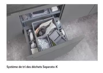 Système De Tri Des Déchets Separato K offre sur Atlas