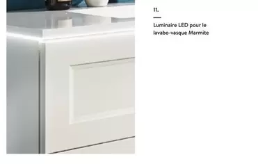 Luminarie Led Pour Le Lavabo-Vasque Marmite offre sur Atlas