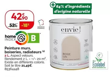 Envie - Peinture Murs, Boiseries, Radiateurs offre à 42,9€ sur Weldom