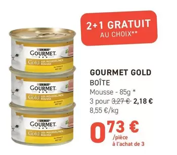 Purina - Gourmet Gold offre à 0,73€ sur Tom&Co