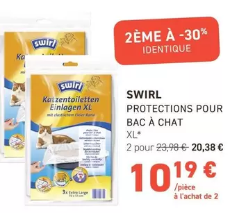 Swirl - Protections Pour Bac A Chat offre à 10,19€ sur Tom&Co