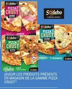 Sodebo - Pizza Crust offre sur E.Leclerc