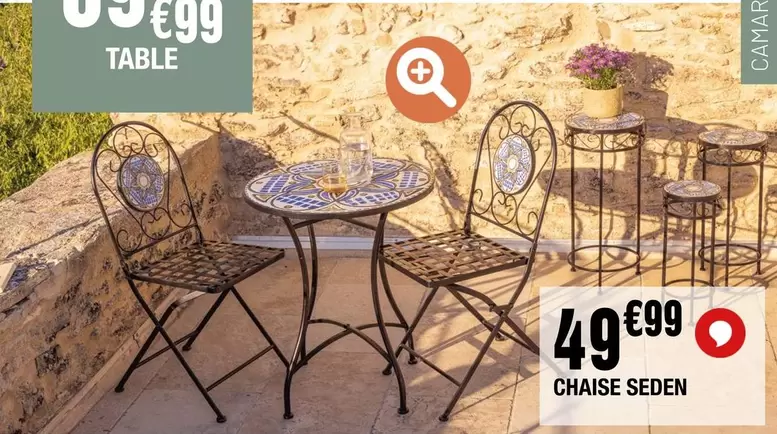 Chaise offre à 49,99€ sur La Foir'Fouille