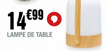 Lampe De Table offre à 14,99€ sur La Foir'Fouille