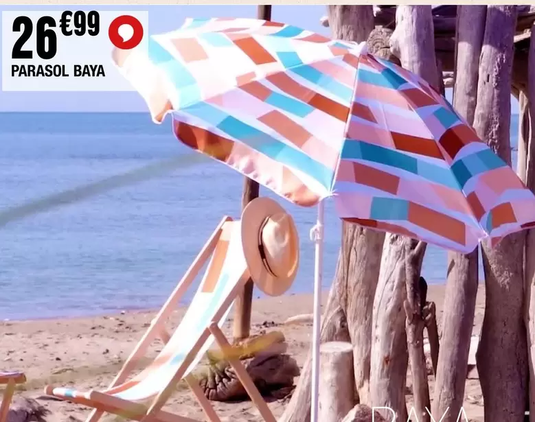 Parasol Baya offre à 26,99€ sur La Foir'Fouille