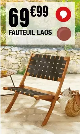 Fauteuil Laos offre à 69,99€ sur La Foir'Fouille