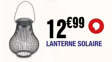 Lanterne Solaire offre à 12,99€ sur La Foir'Fouille