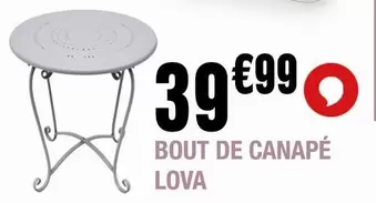 Bout De Canapé offre à 39,99€ sur La Foir'Fouille